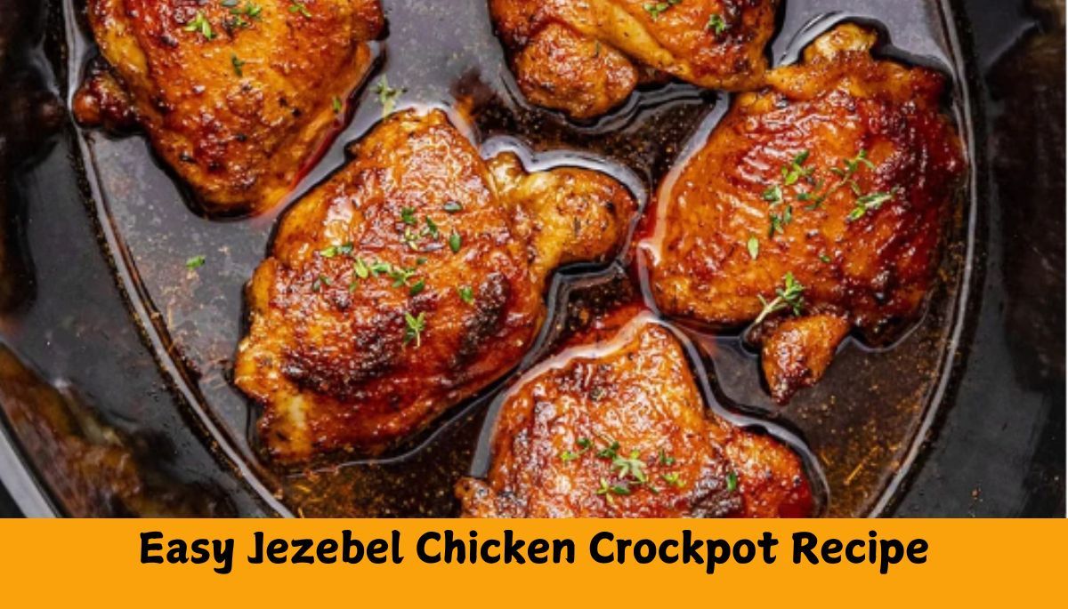 Easy Jezebel Chicken Crockpot Recipe